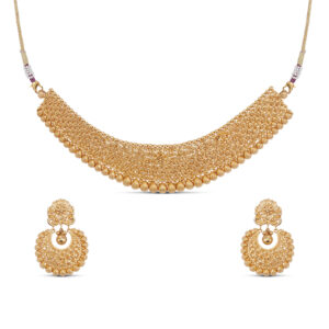 Junaid Jewellers Gold Set